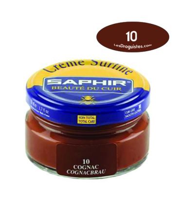 Cirage crème surfine pommadier 50 ml saphir cognac