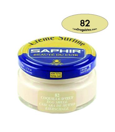 Cirage crème surfine pommadier 50 ml saphir coquille d'œuf Cirage crème surfine pommadier 50 ml saphir coquille d'œuf