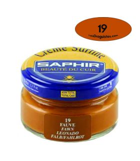 Cirage crème surfine pommadier 50 ml saphir fauve