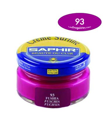 Cirage crème surfine pommadier 50 ml saphir fushia