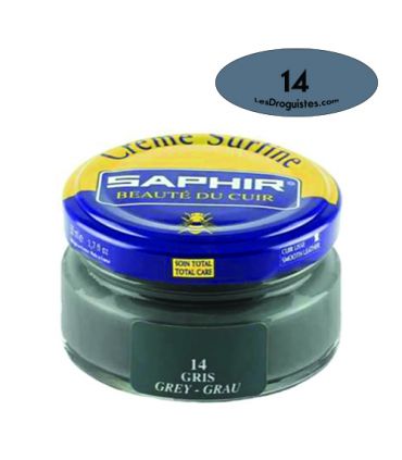 Cirage crème surfine pommadier 50 ml saphir gris