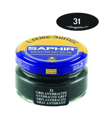 Cirage crème surfine pommadier 50 ml saphir gris anthracite