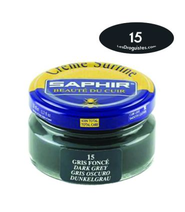 Cirage crème surfine pommadier 50 ml saphir gris foncé