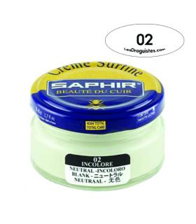 Cirage crème surfine pommadier 50 ml saphir incolore
