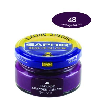 Cirage crème surfine pommadier 50 ml saphir lavande