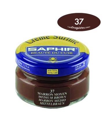Cirage crème surfine pommadier 50 ml saphir marron moyen