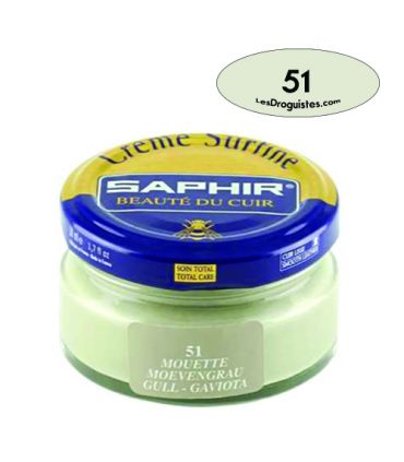 Cirage crème surfine pommadier 50 ml saphir mouette