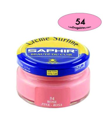 Cirage crème surfine pommadier 50 ml saphir rose