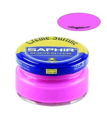 Cirage crème surfine pommadier 50 ml saphir rose pompadour