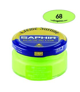 Cirage crème surfine pommadier 50 ml saphir vert anis