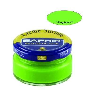 Cirage crème surfine pommadier 50 ml saphir vert pomme