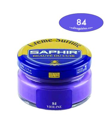 Cirage crème surfine pommadier 50 ml saphir violine
