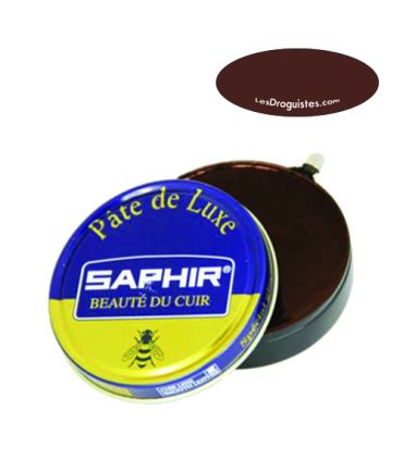 Cirage pâte de luxe saphir boite de 50ml marron moyen