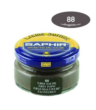 Cirage crème surfine pommadier 50 ml saphir gris taupe