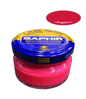 Cirage crème surfine pommadier 50 ml saphir corail