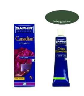 Cirage crème reconstituante canadian saphir tube 75ml kaki