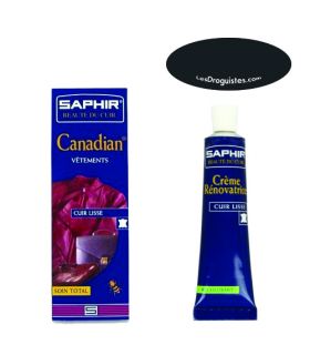 Cirage crème reconstituante canadian saphir tube 75ml gris foncé