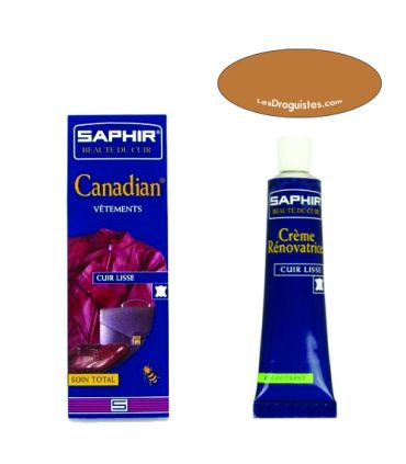 Cirage crème reconstituante canadian saphir tube 75ml cuir naturel