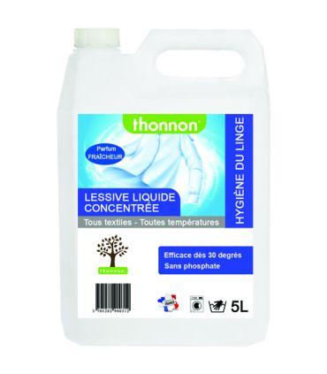 Lessive liquide pro concentrée thonnon 5L
