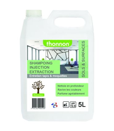 Nettoyant moquette  injection / extraction 5L Thonnon