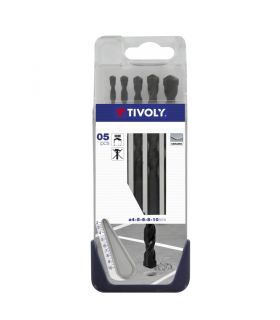 Coffret 5 forets carrelage