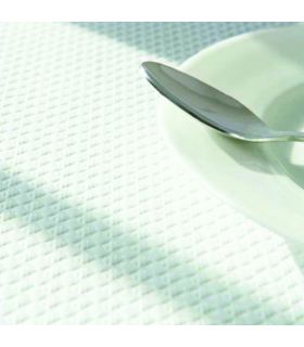 Nappe 70x70 blanche x500