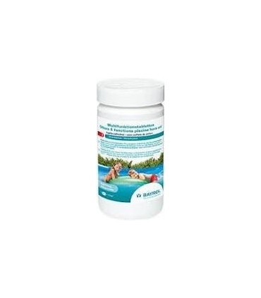 BAYROL Chlore 5 fonctions pastilles 1kg BAYROL Chlore 5 fonctions pastilles 1kg
