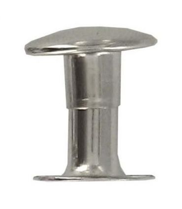 Rivet tubulaire 3 x 12 nickelé 12 pièces