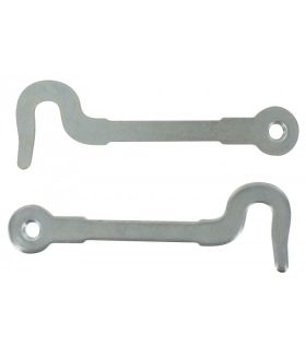 Crochet d'armoire fer 70mm x2