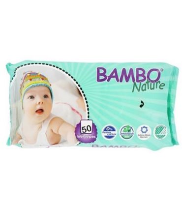 Lingettes bébé bambo nature 16x20cm