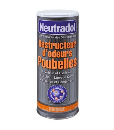 Destructeur odeurs poubelle poudre 350gr