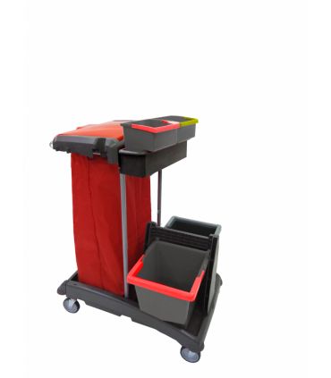 Chariot de ménage IDEATOP 5A + presse latérale