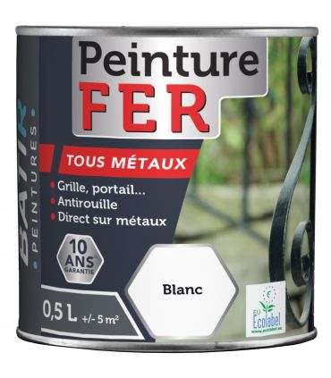 Peinture Tous Métaux Ecolabel 0.5L Couleur