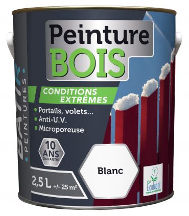 Peinture Bois Ecolabel 2.5 L Couleur