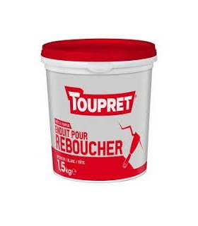 Enduit pour reboucher pâte 1.5kg Toupret