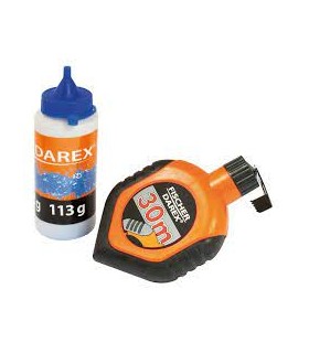 Cordeau traceur de maçon 30m + poudre 113g