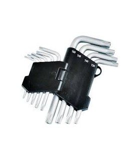 Clés Torx percées jeu 9p