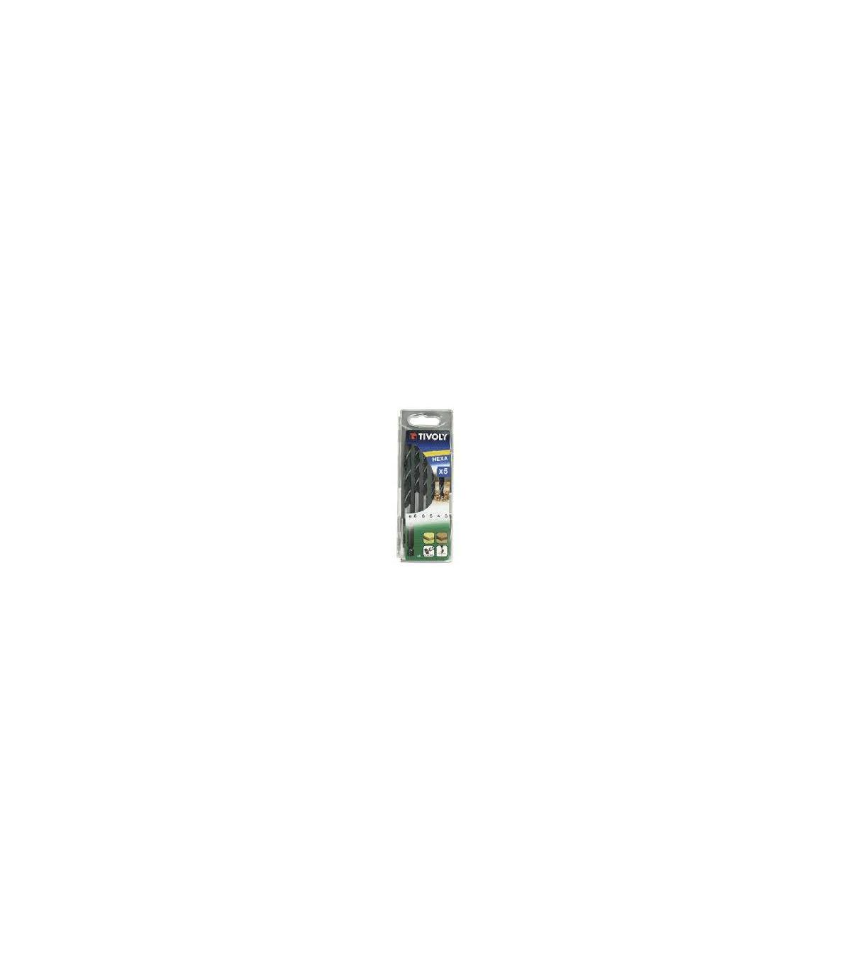 Forets bois hexagonaux coffret de 5