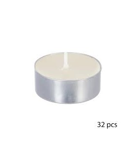 Pack de 30 bougies chauffe plats blanc