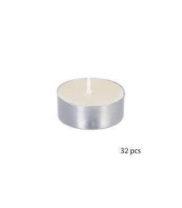 Pack de 30 bougies chauffe plats blanc