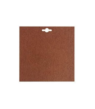 Patin feutre adhésif 190x190mm marron