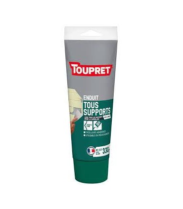 Enduit tous supports pâte tube 330g Toupret