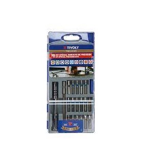 Coffret tournevis + 35 embouts de précision Tivoly