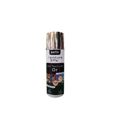 Peinture aérosol chrome or 400ml