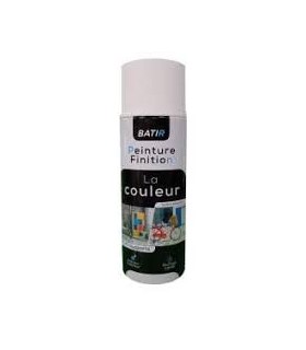 Peinture mat aérosol blanc RAL9010 400ml
