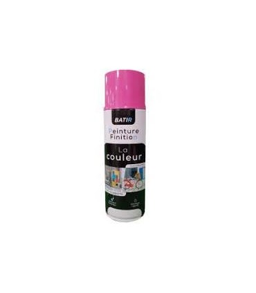 Peinture brillant aérosol rose RAL4003 400ml