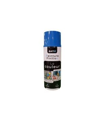 Peinture brillant aérosol bleu azur RAL5015 400ml
