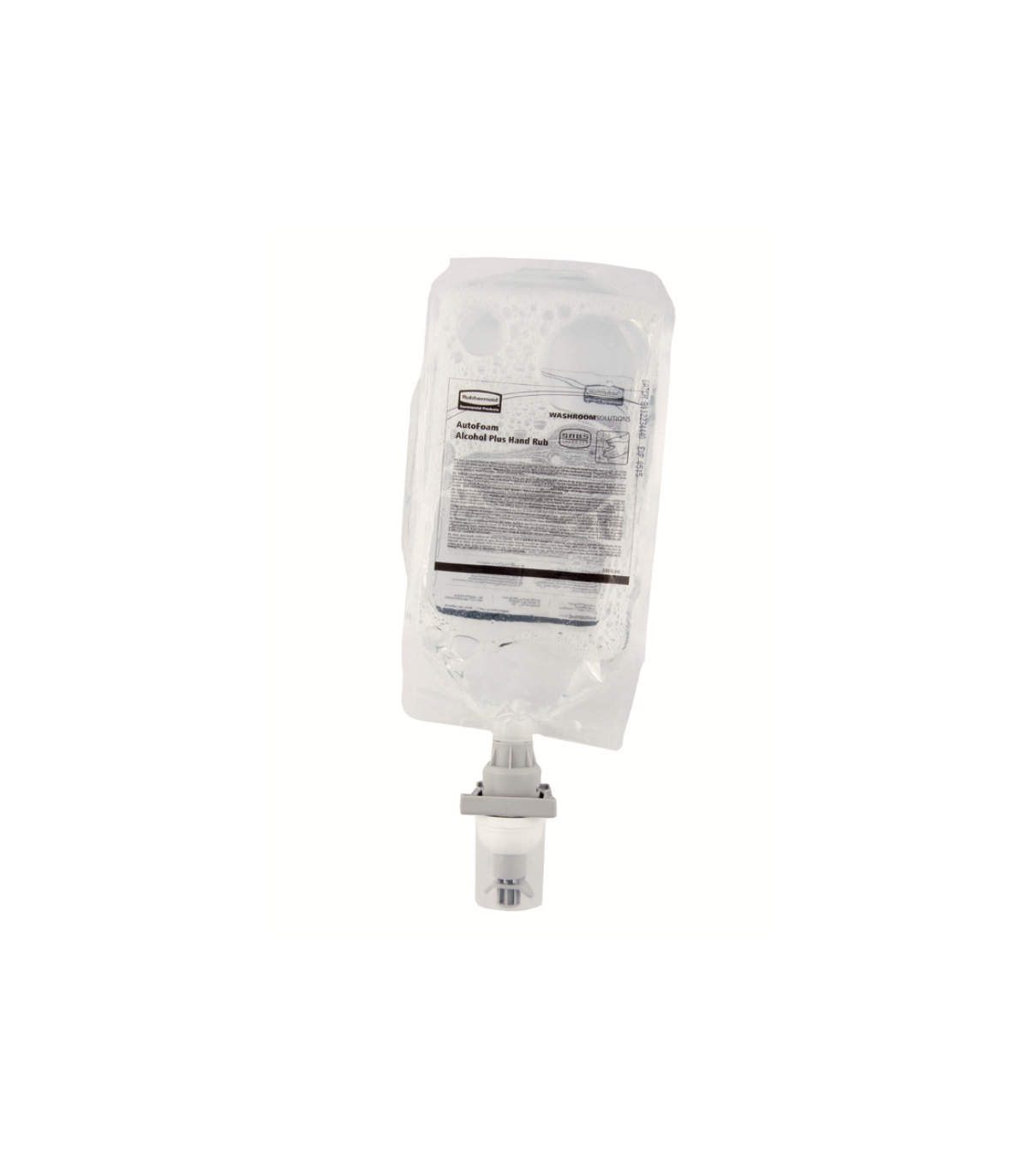 Recharge mousse désinfectante hydroalcoolique Rubbermaid pour les mains 1L