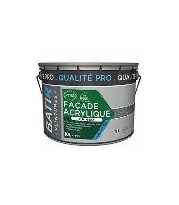 Peinture façade acrylique 2.5L couleur