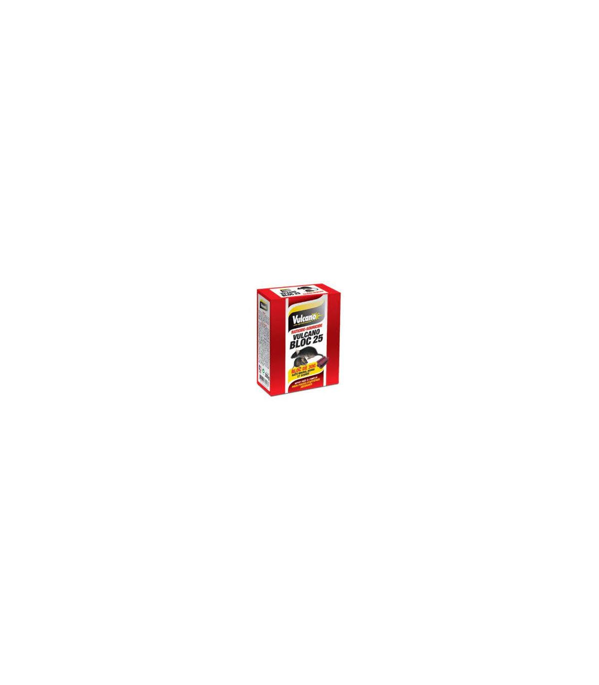 Bloc 25 rat et souris 240g Vulcano